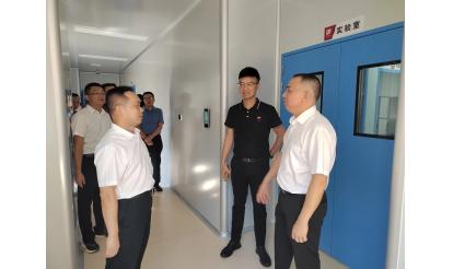 漳州高新区党工委书记陈建进带队走访调研紫山产业园