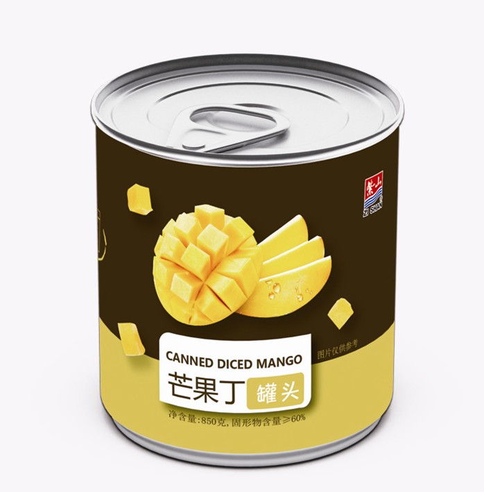芒果丁罐头